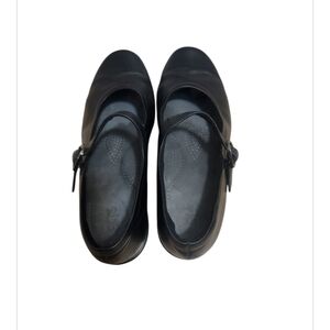 SAS Tripad Comfort Maria Mary Jane Shoes Black Leather Women's Size 7.5N Narrow